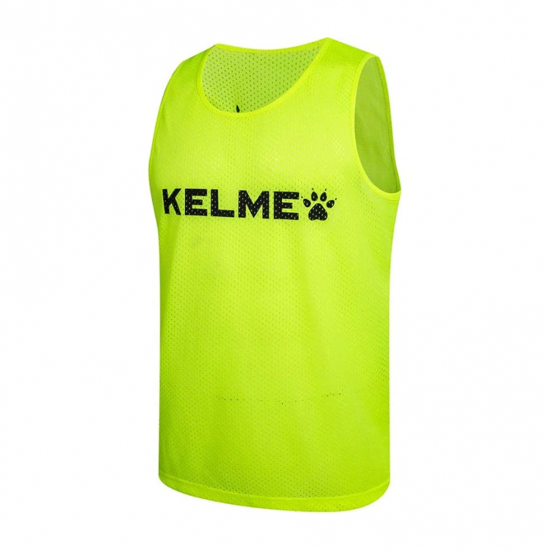 Манишка тренировочная детская KELME Training Kids, 8051BX3001-930-140, размер 140, желтый