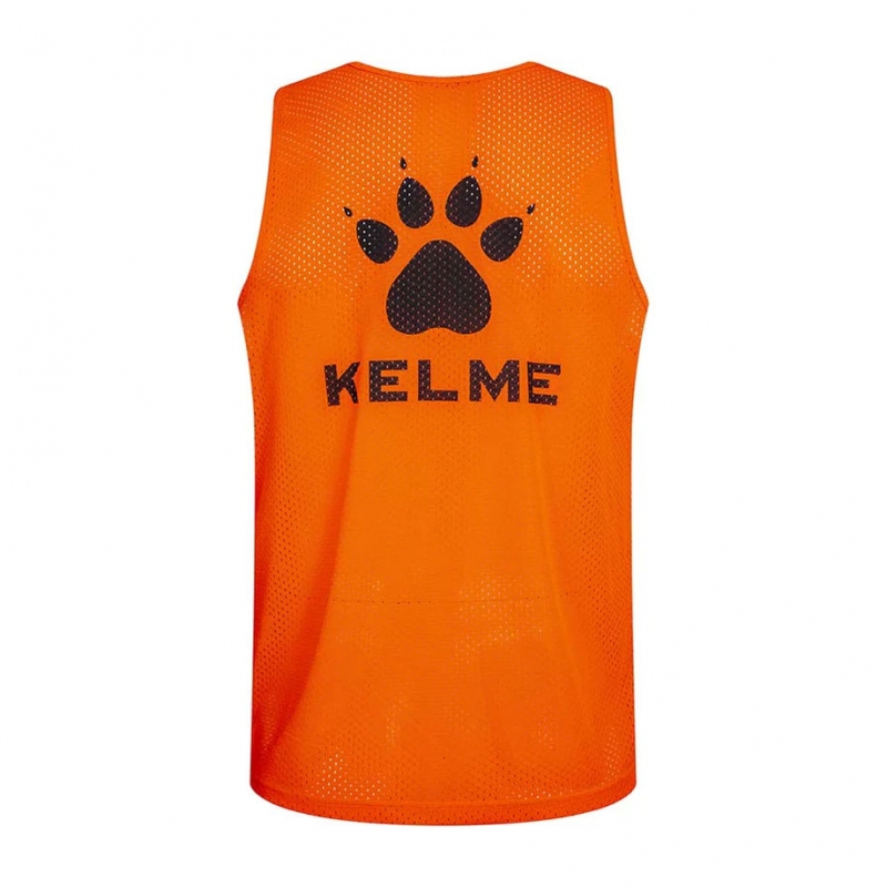 Манишка тренировочная детская KELME Training Kids, 8051BX3001-932-140, размер 140, оранжевый