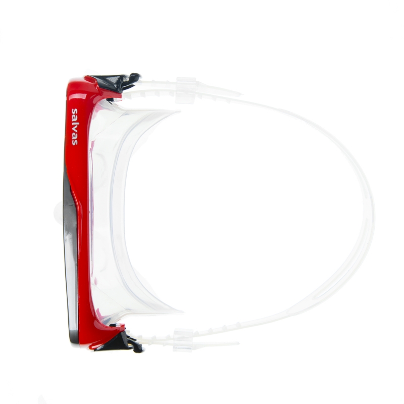 Маска для плавания SALVAS Geo Md Mask CA140S1RYSTH, размер Medium, красная