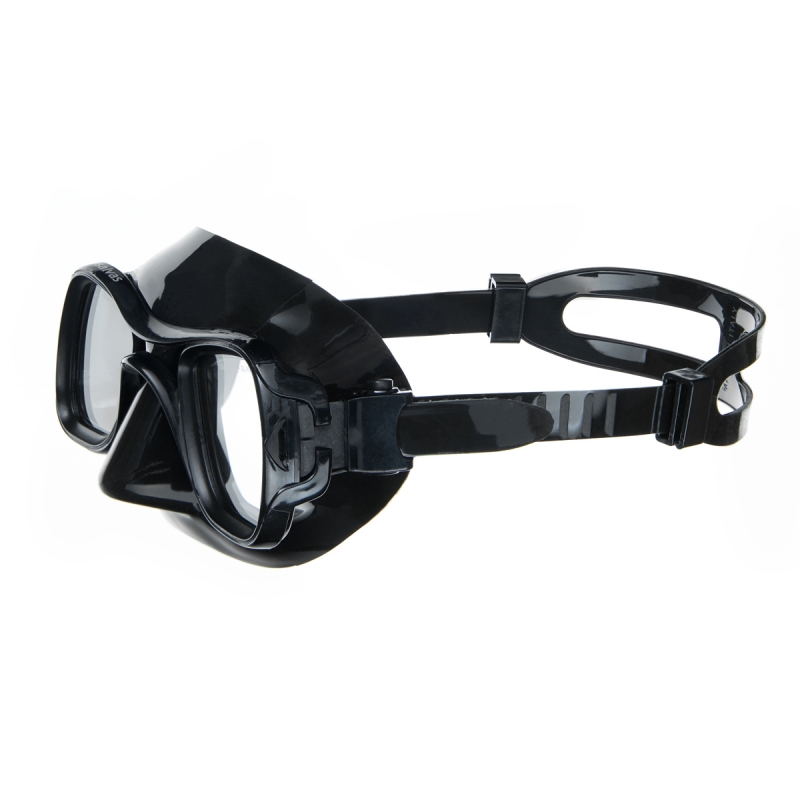 Маска для плавания SALVAS Sphera Black Sil. CA570N2NNSTH, размер взрослый, черная