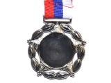 Медаль спортивная с лентой 2 место d - 5 см 1904-2