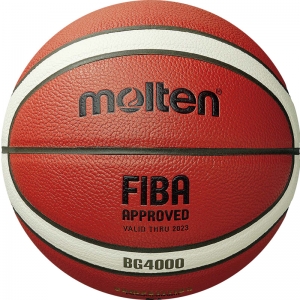 Мяч баскетбольный Molten B5G4000, размер 5, FIBA Approved