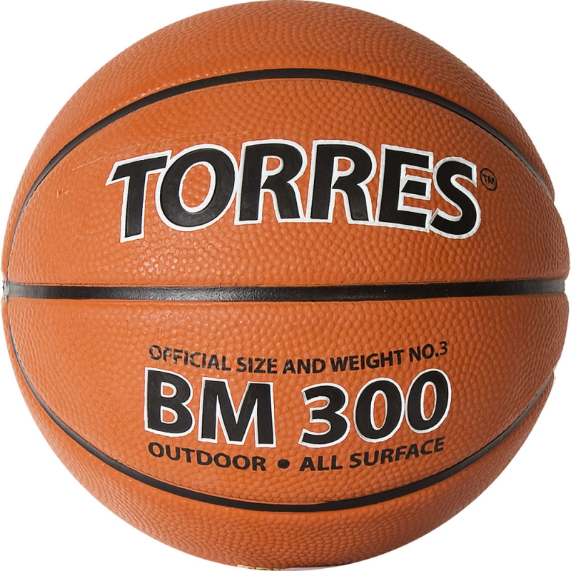 Мяч баскетбольный TORRES BM300, B02013, размер 3