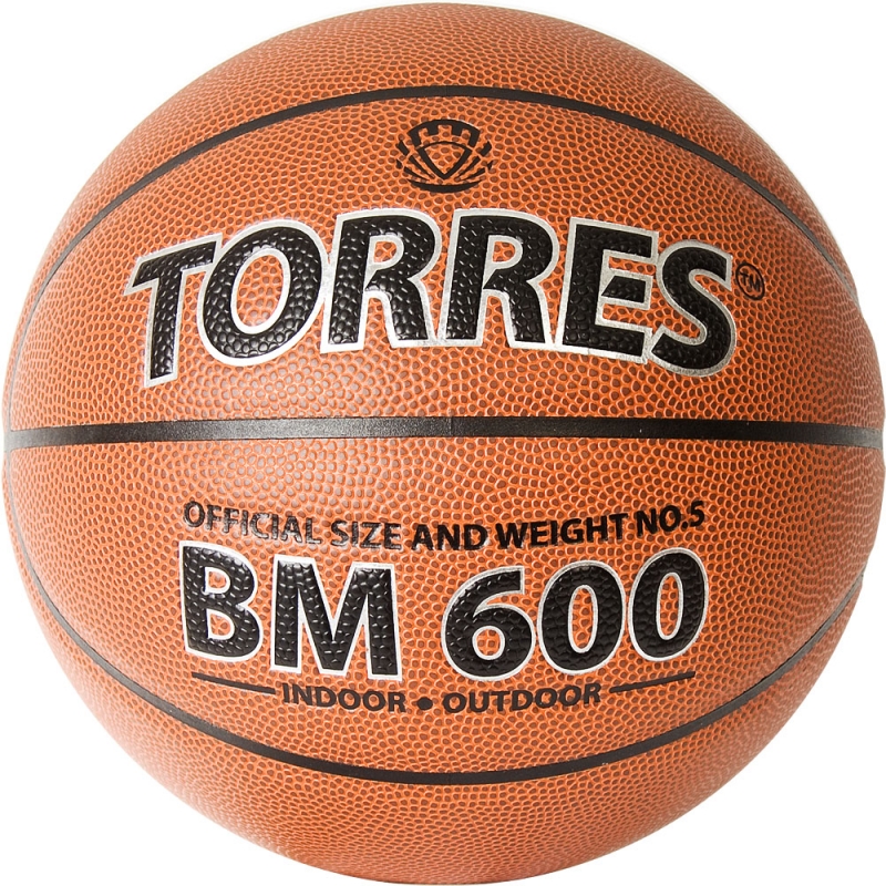Мяч баскетбольный TORRES BM600 B32025, размер 5