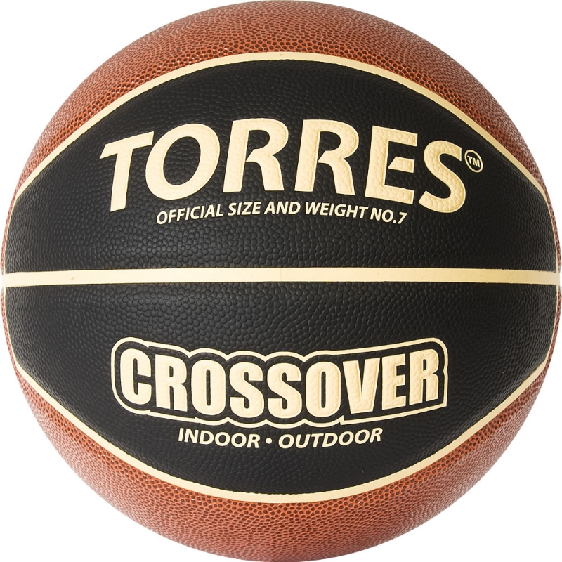 Мяч баскетбольный TORRES Crossover B32097, размер 7