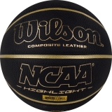 Мяч баскетбольный Wilson NCAA Highlight Gold WTB067519XB07, размер 7