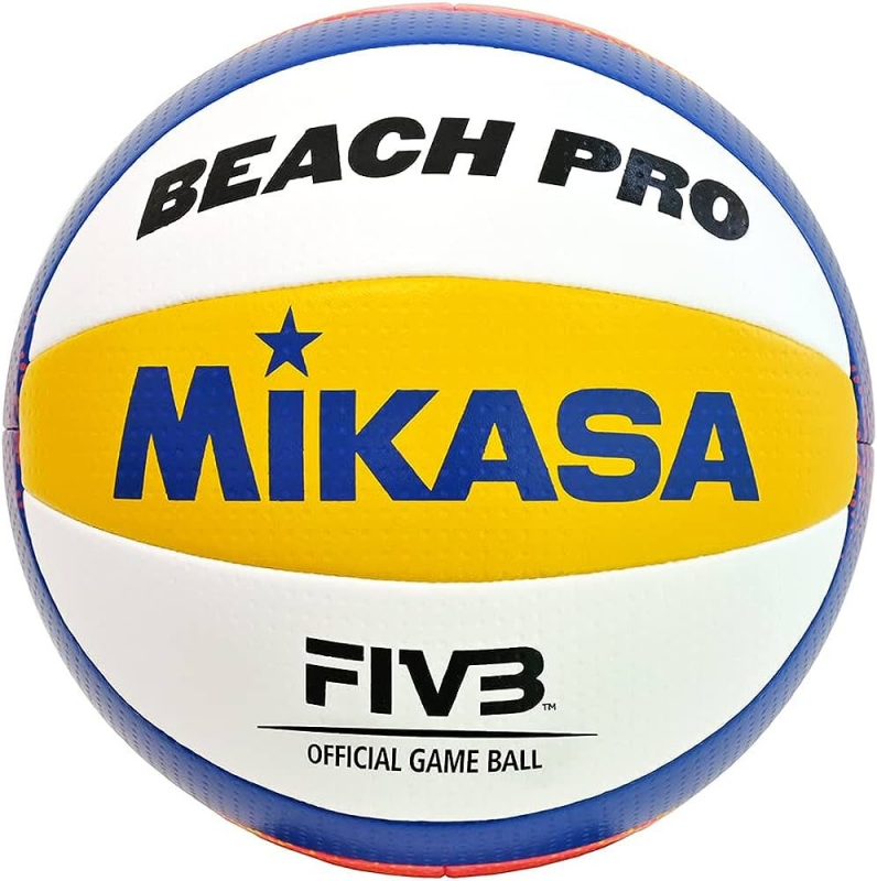 Мяч волейбольный пляжный Mikasa BV550C, размер 5, FIVB Approved