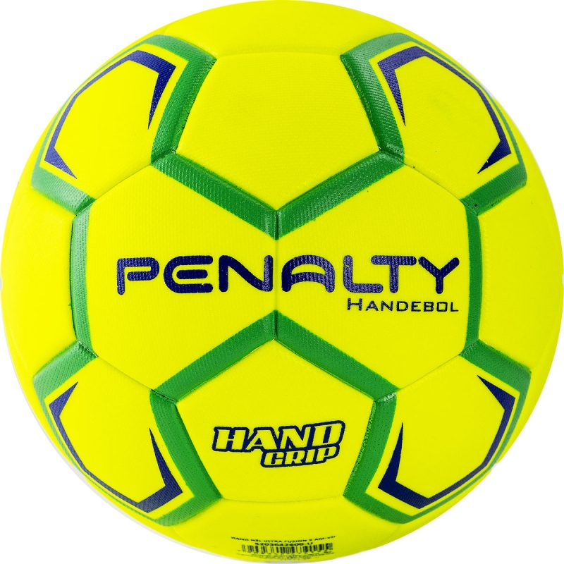 Мяч гандбольный PENALTY HANDEBOL H2L ULTRA FUSION FEMININO X 5203642600-U, размер 2, желто-зелено-синий