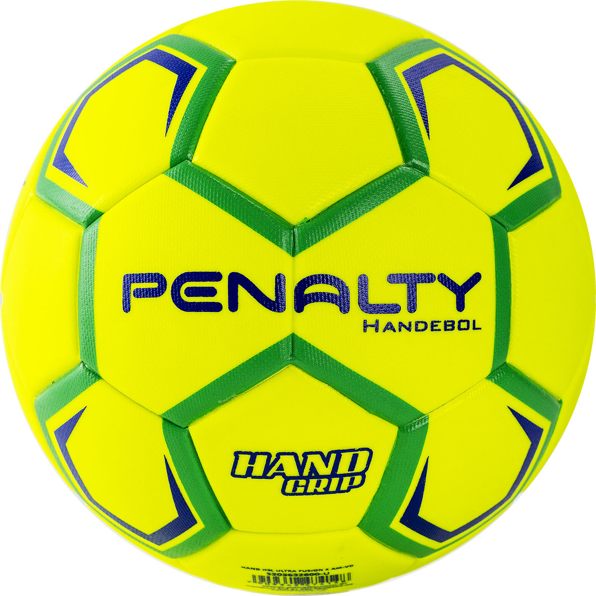 Мяч гандбольный PENALTY HANDEBOL H3L ULTRA FUSION X 5203632600-U, размер 3,  желто-зелено-синий