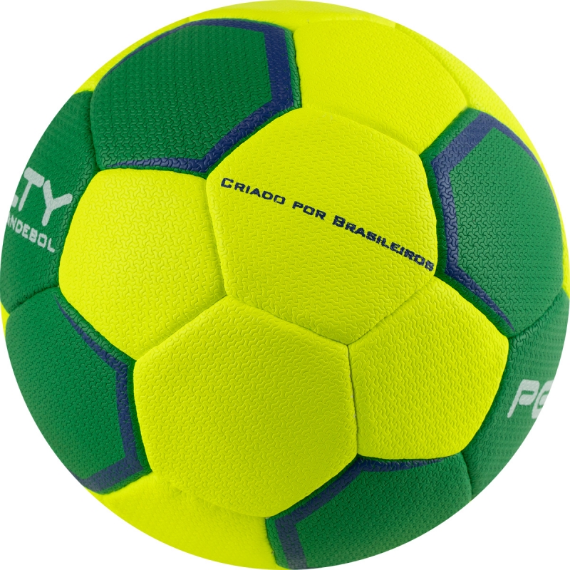 Мяч гандбольный PENALTY HANDEBOL SUECIA H1L ULTRA GRIP INFANTIL 5115622600-U, размер 1, желто-зеленый