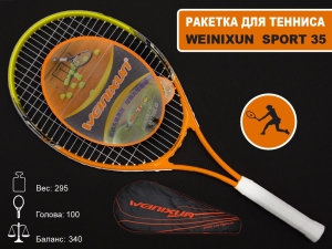 Ракетка для тенниса (оранжевый W-35)