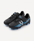 Бутсы футбольные Evofly FG Talant Black/blue, детский, размер 32, Jögel ЦБ-00004202