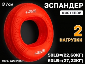 Эспандер кистевой с двойной нагрузкой 50-60 LB