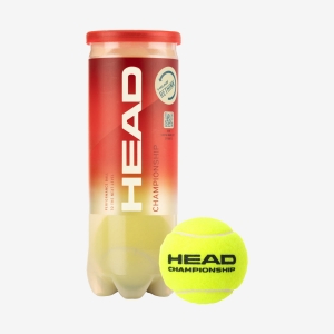 Мяч для большого тенниса HEAD Championship 3B, 575301/575203, упаковка 3 мяча, ITF