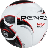 Мяч футзальный PENALTY BOLA FUTSAL MAX 500 TERM XXII 5416281160-U, размер 4, бело-красно-черный