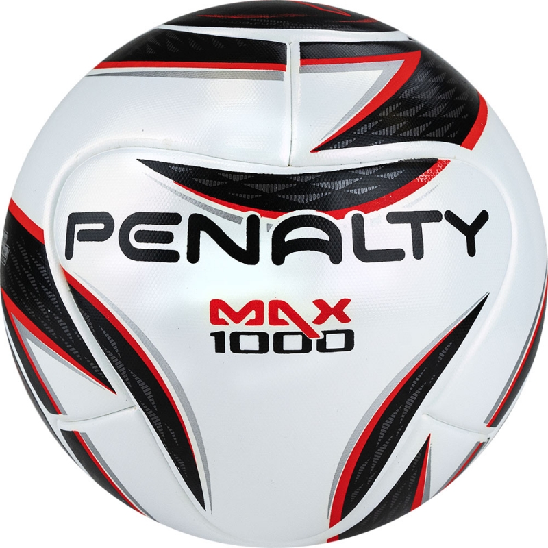 Мяч футзальный PENALTY BOLA MAX 1000 XXII 1000 5416271160-U, размер 4, FIFA Quality Pro, бело-красно-черный