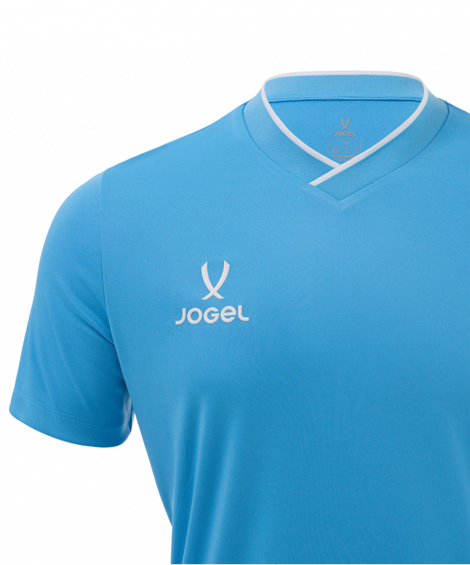 Футболка игровая JOGEL DIVISION PerFormDRY Union Jersey, голубой, детский, размер YXL ЦБ-00008035