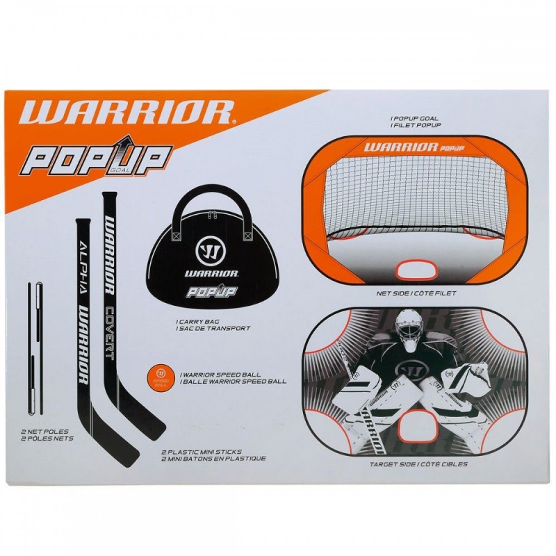 Набор для мини хоккея WARRIOR Mini PopUpNet Kit