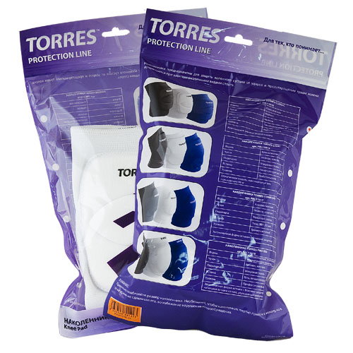 Наколенники спортивные TORRES Comfort PRL11017L-02, размер L, чёрные