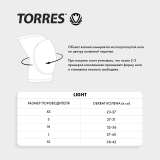 Наколенники спортивные TORRES Light PRL11019M-02, размер M, чёрные