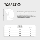 Наколенники спортивные TORRES Pro Gel PRL11018M-03, размер M, синие