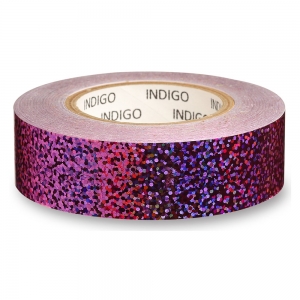 Обмотка для гимнастического обруча INDIGO Crystal IN139-LIL, 20мм × 14м, сиреневый