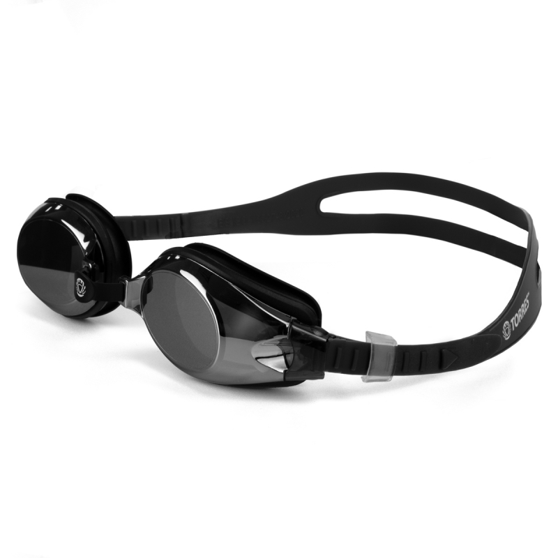 Очки для плавания TORRES Fitness, SW-32213BM зеркальные линзы