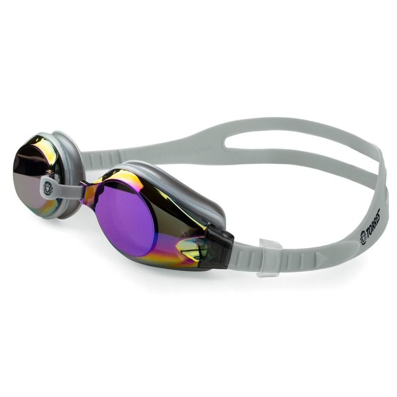 Очки для плавания TORRES Fitness, SW-32213SM, зеркальные линзы