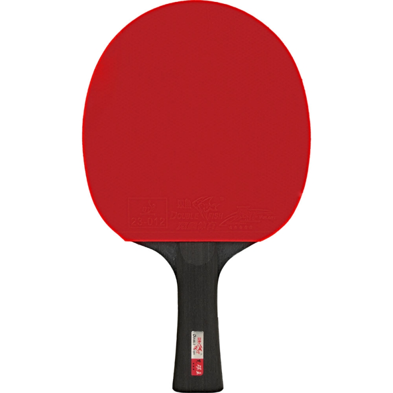 Ракетка для настольного тенниса Double Fish Black Carbon King Racket 3★, ITTF Approved