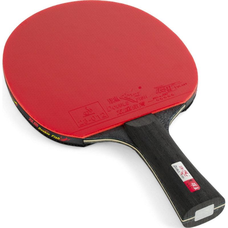 Ракетка для настольного тенниса Double Fish Black Carbon King Racket 3★, ITTF Approved