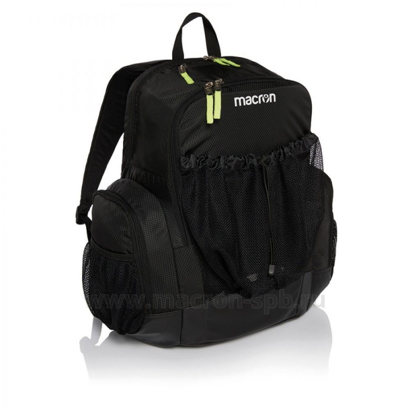 Рюкзак спортивный MACRON Goldrush, 59302-BK, черный