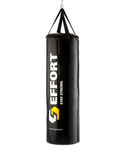 Мешок боксерский E163, тент, 40 кг, черный, Effort