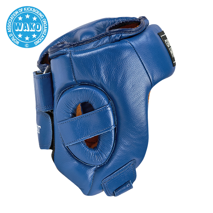 Кикбоксерский шлем BEST WAKO Approved синий Green Hill HGB-4016w XXL