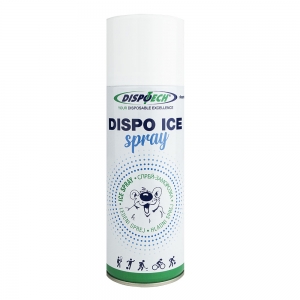 Спрей-заморозка Dispo Ice Spray, охлаждающий и обезболивающий, SP400DISPORU24, 400 мл