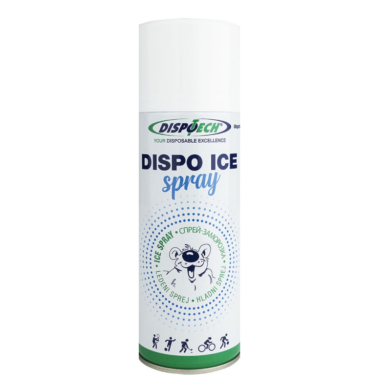 Спрей-заморозка Dispo Ice Spray, охлаждающий и обезболивающий, SP400DISPORU24, 400 мл