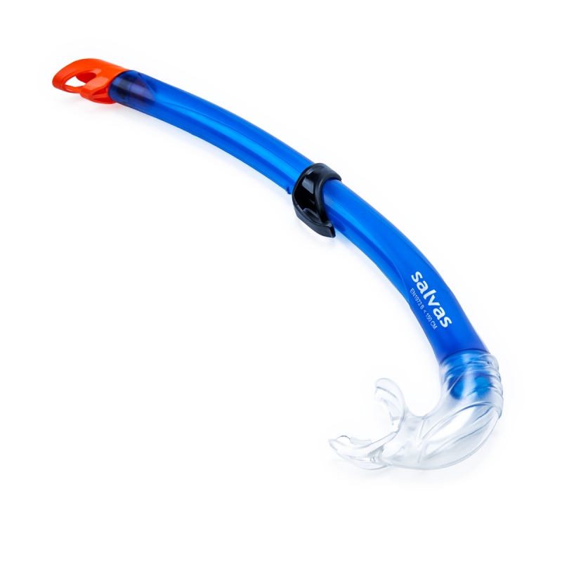 Трубка плавательная SALVAS Flash детский Snorkel DA301C0BBSTS, размер детский