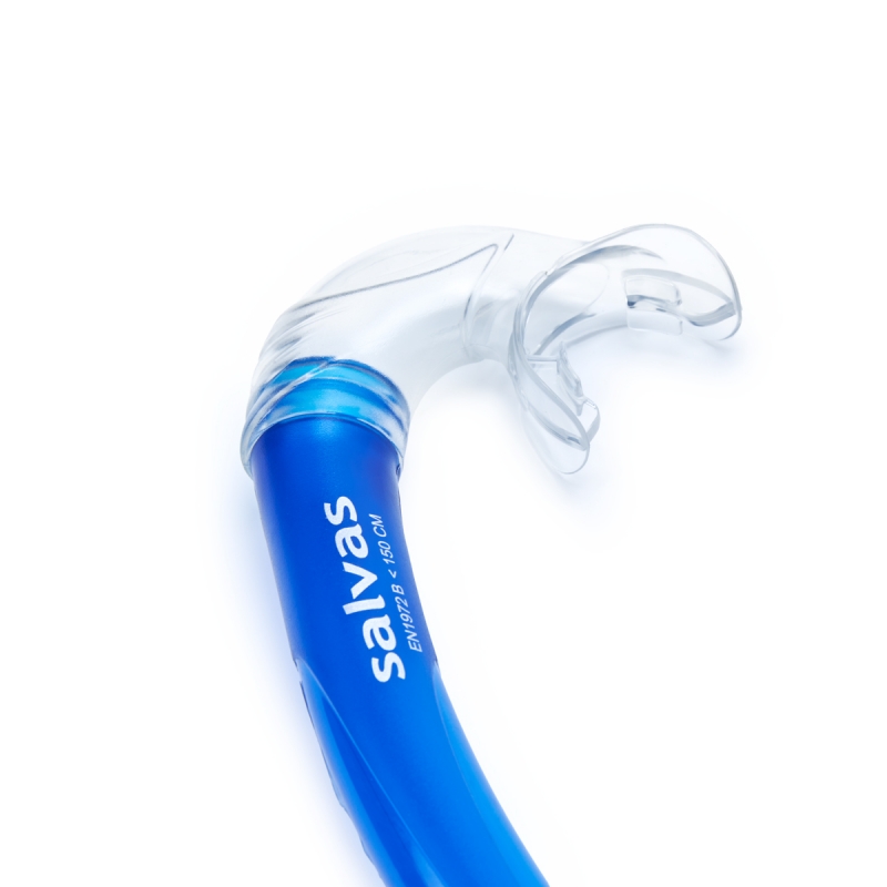 Трубка плавательная SALVAS Flash детский Snorkel DA301C0BBSTS, размер детский