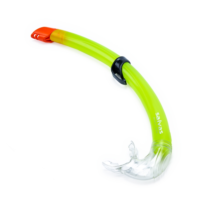 Трубка плавательная SALVAS Flash детский Snorkel DA301C0GGSTS, размер детский