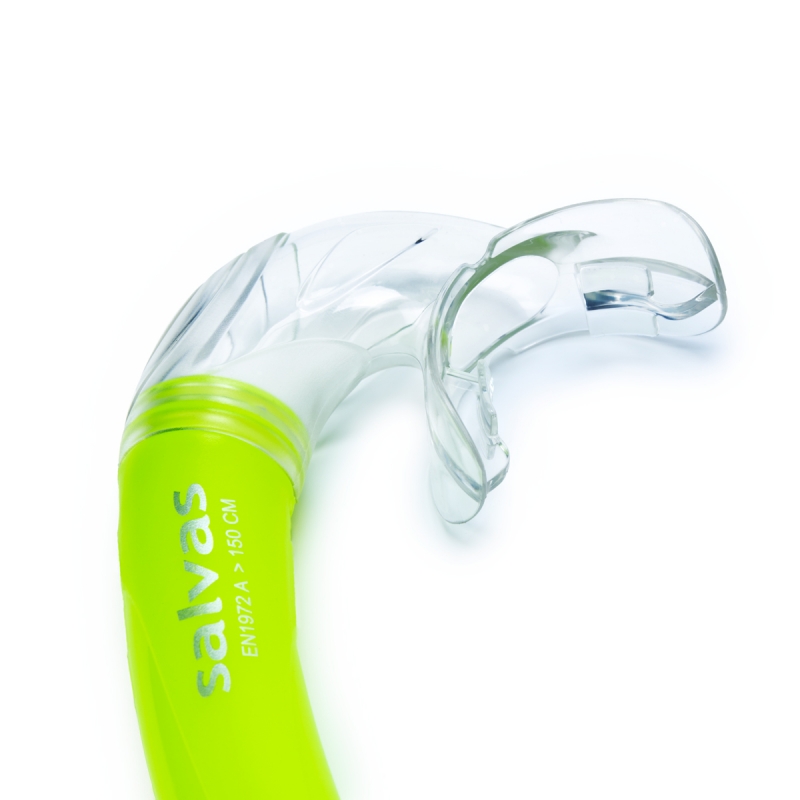 Трубка плавательная SALVAS Flash детский Snorkel DA301C0GGSTS, размер детский