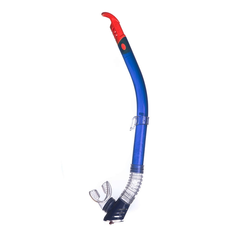 Трубка плавательная SALVAS Splash Snorkel DA190S9BBSTS, размер взрослый