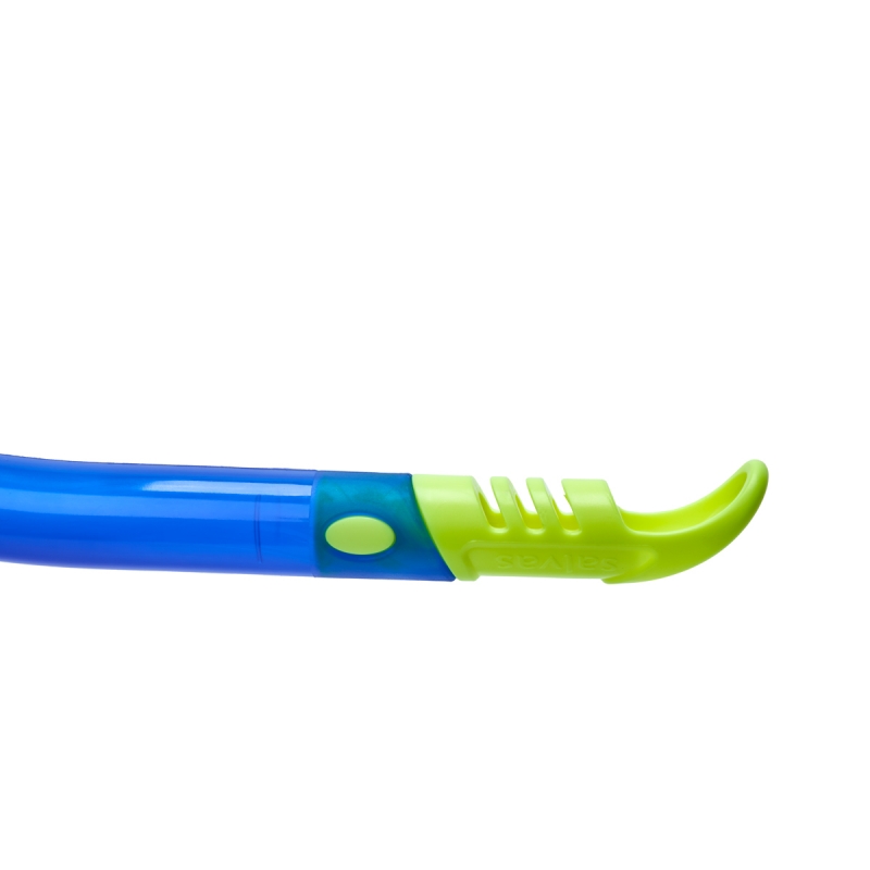 Трубка плавательная SALVAS Splash Snorkel DA190S9BBSTS, размер взрослый