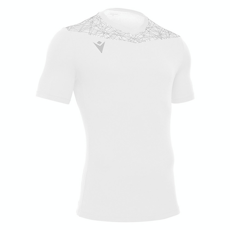 Футболка спортивная унисекс MACRON Nash, 50760123-WT-2XL, размер 2XL, белый