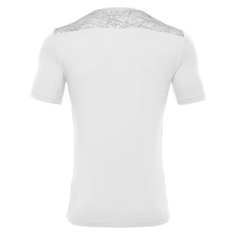 Футболка спортивная унисекс MACRON Nash, 50760123-WT-2XL, размер 2XL, белый