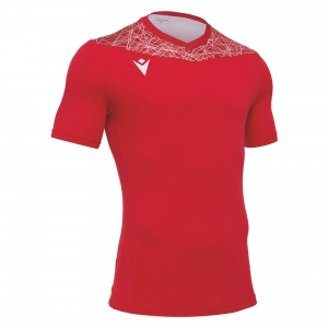 Футболка спортивная унисекс MACRON Nash, 50760201-RD-3XL, размер 3XL, красный