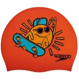 Шапочка для плавания детская SPEEDO Boom Silicone Cap Jr, 8-0838615955, силикон
