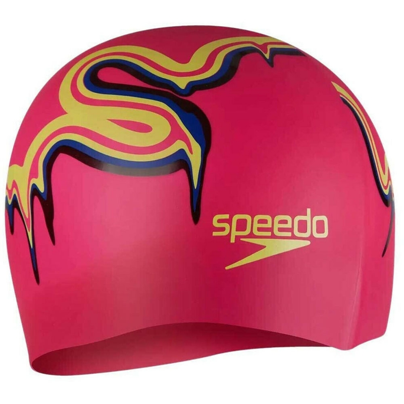 Шапочка для плавания детская SPEEDO Boom Silicone Cap Jr, 8-0838615957, силикон
