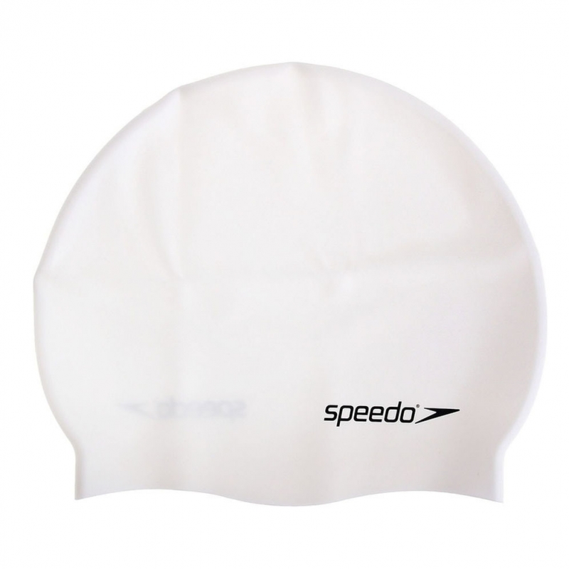 Шапочка для плавания детская SPEEDO Plain Flat Silicone Cap Junior, 4 цвета в ассортименте