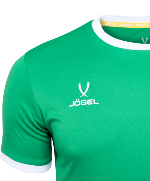 Футболка футбольная CAMP Origin, зеленый/белый, детский, Jögel