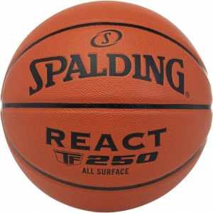 Мяч баскетбольный Spalding TF-250 React 76802z, размер 6