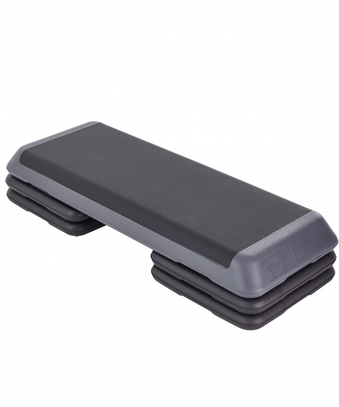 Степ-платформа быстросборная SP-205 108х41.5х20 см, обрезиненная, 3-х уровневая, Starfit УТ-00019260